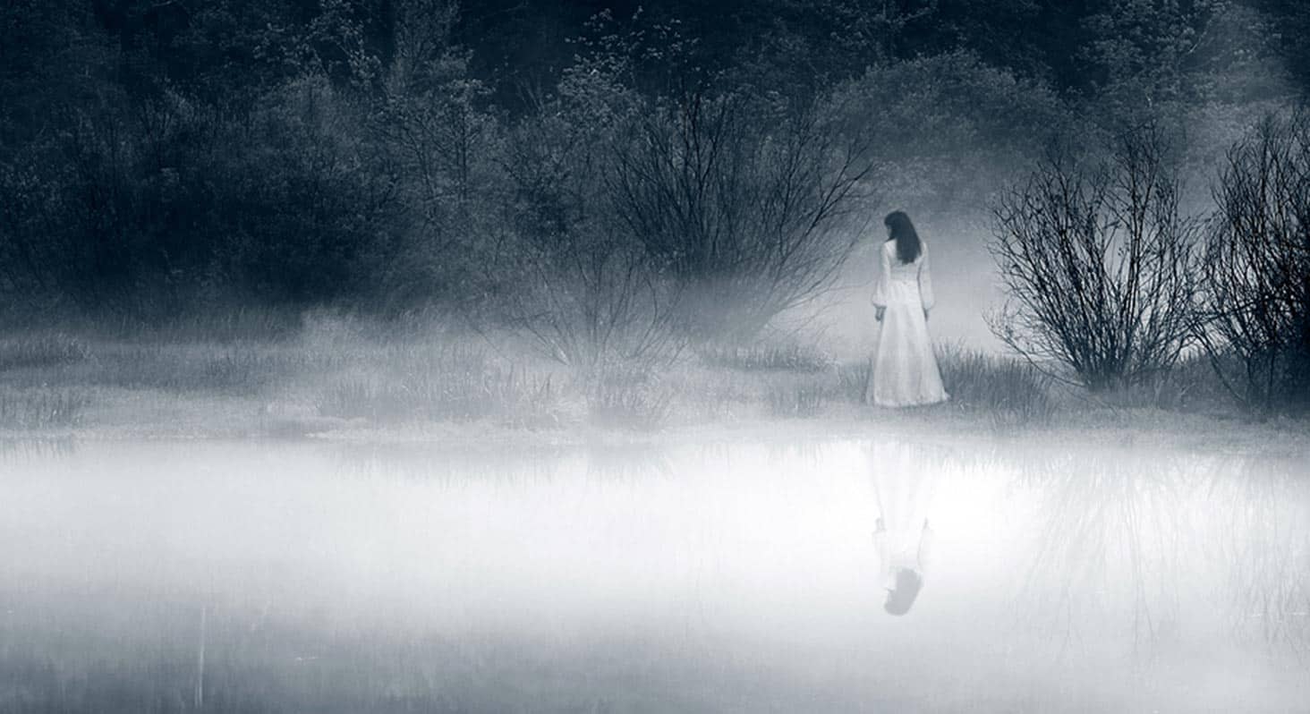 Ghostly Lady by the Lake