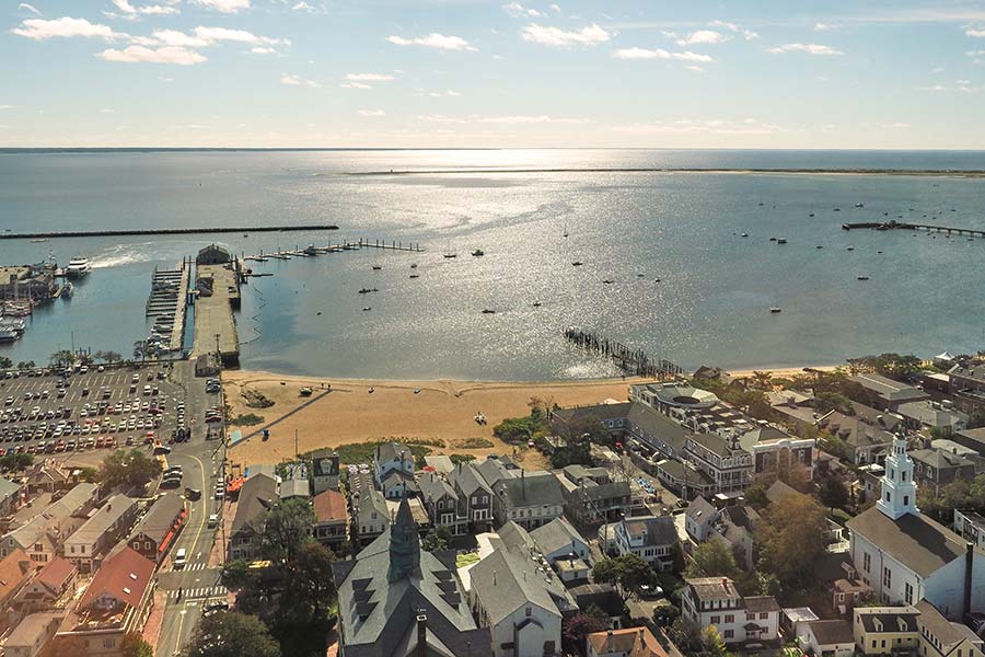Provincetown Harbor and Long Point